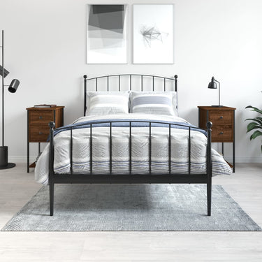 Nachttisch Räuchereiche 32x42x70 cm Holzwerkstoff