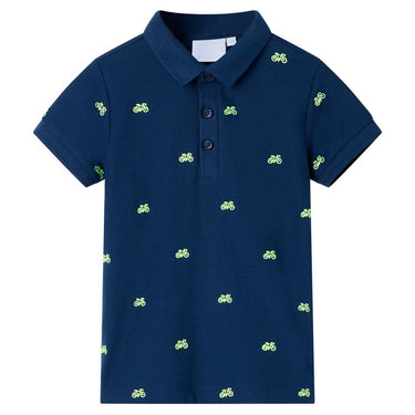 Kinderpoloshirt 116 neongroen