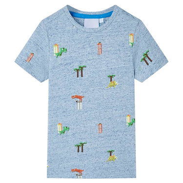 Kindershirt 116 gemêleerd