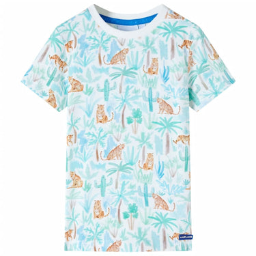Kinder-T-Shirt Ecru 116