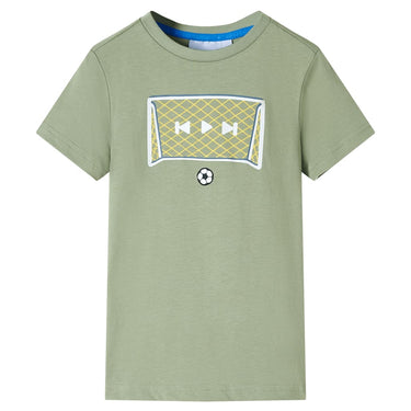 Kindershirt 104 limoengroen