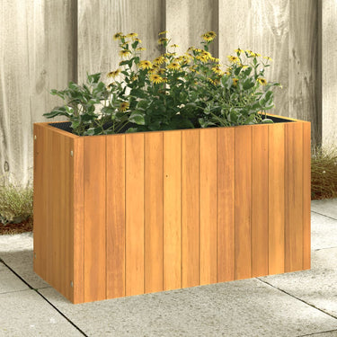 Plantenbak 45x45x90 cm massief acaciahout