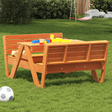 Picknicktafel voor kinderen 88x122x58 cm massief grenenhout