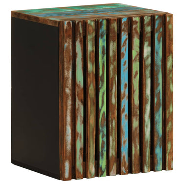 Armoire murale de salle de bain 38x34x48cm bois massif d'acacia