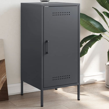 Buffet anthracite 36x39x79 cm acier