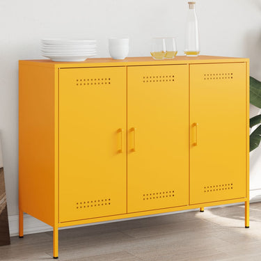 Sideboard Anthrazit 100,5x39x79 cm Stahl