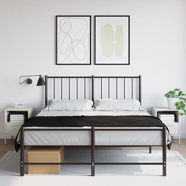 Tables de chevet 2 pcs blanc 36x39x50,5 cm acier