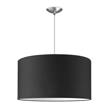 Home Sweet Home hanglamp Bling met lampenkap, E27, zwart, 50cm