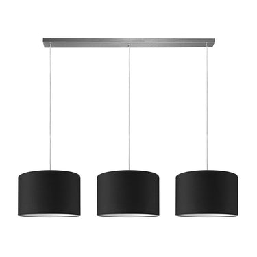 Home Sweet Home hanglamp Beam 3L, E27, zwart Lampenkap, 35cm