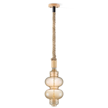 Home Sweet Home hanglamp Leonardo Diabolo - G180 dimbaar E27 amber
