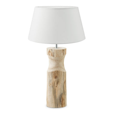 Home Sweet Home Tafellamp Largo met Bodo Houten Lampvoet en Lampenkap