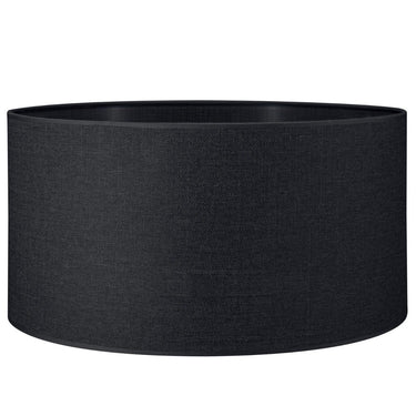 Home Sweet Home Lampenkap Canvas dark grey - B:50xD:50xH:25cm