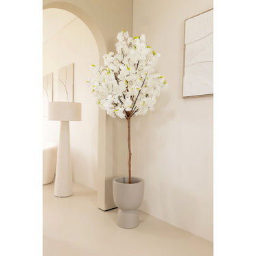 Kunst Kersenbloesem 180cm Wit