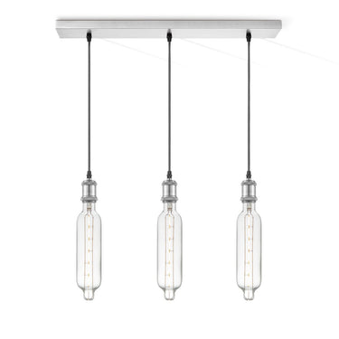 Home Sweet Home hanglamp chroom vintage Tube 3L G78 dimbaar E27 helder