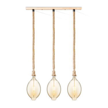 Home Sweet Home hanglamp Leonardo Ovaal - 3L G125 - dimbaar E27 amber