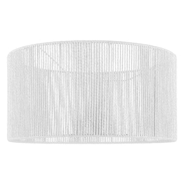 Home Sweet Home Papieren Woven Lampenkap Wit - ø50 x 25 cm