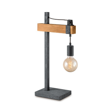 Home Sweet Home Vintage tafellamp Denton - Burned metaal - 15/26/55cm